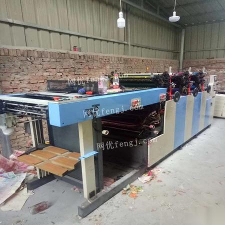 河南商丘印刷設備整廠轉讓 全自動四開3+1膠印機，助力快速投產